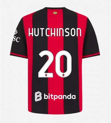 AC Milan Omari Hutchinson #20 Hjemmebanetrøje 2026-27 Kortærmet